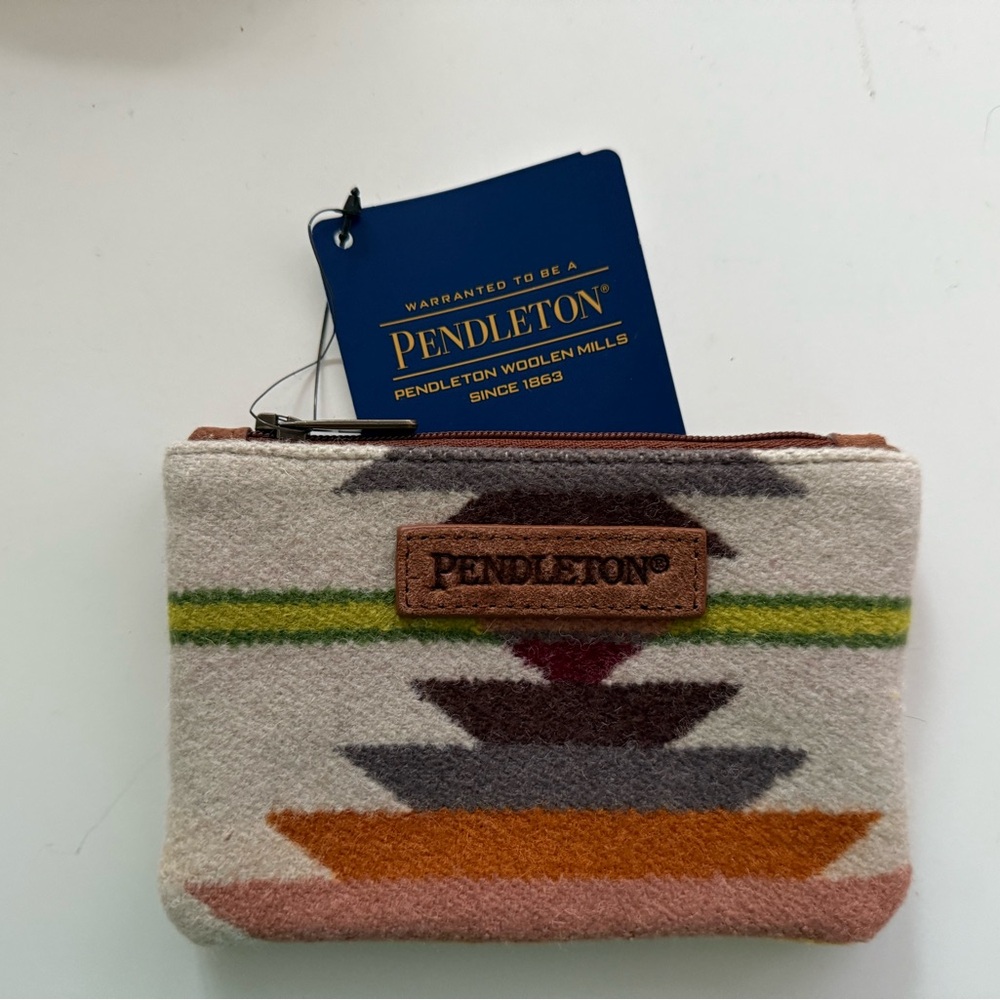 Pendleton Multicolor Woolen Pouch